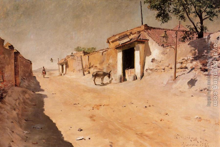 William Merritt Chase : Spanish Village